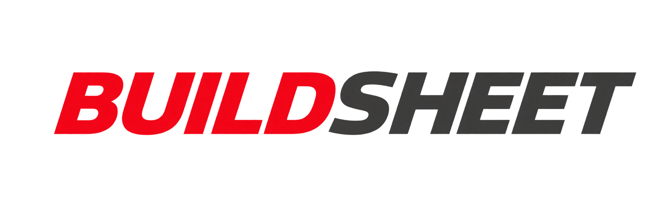 BuildSheet